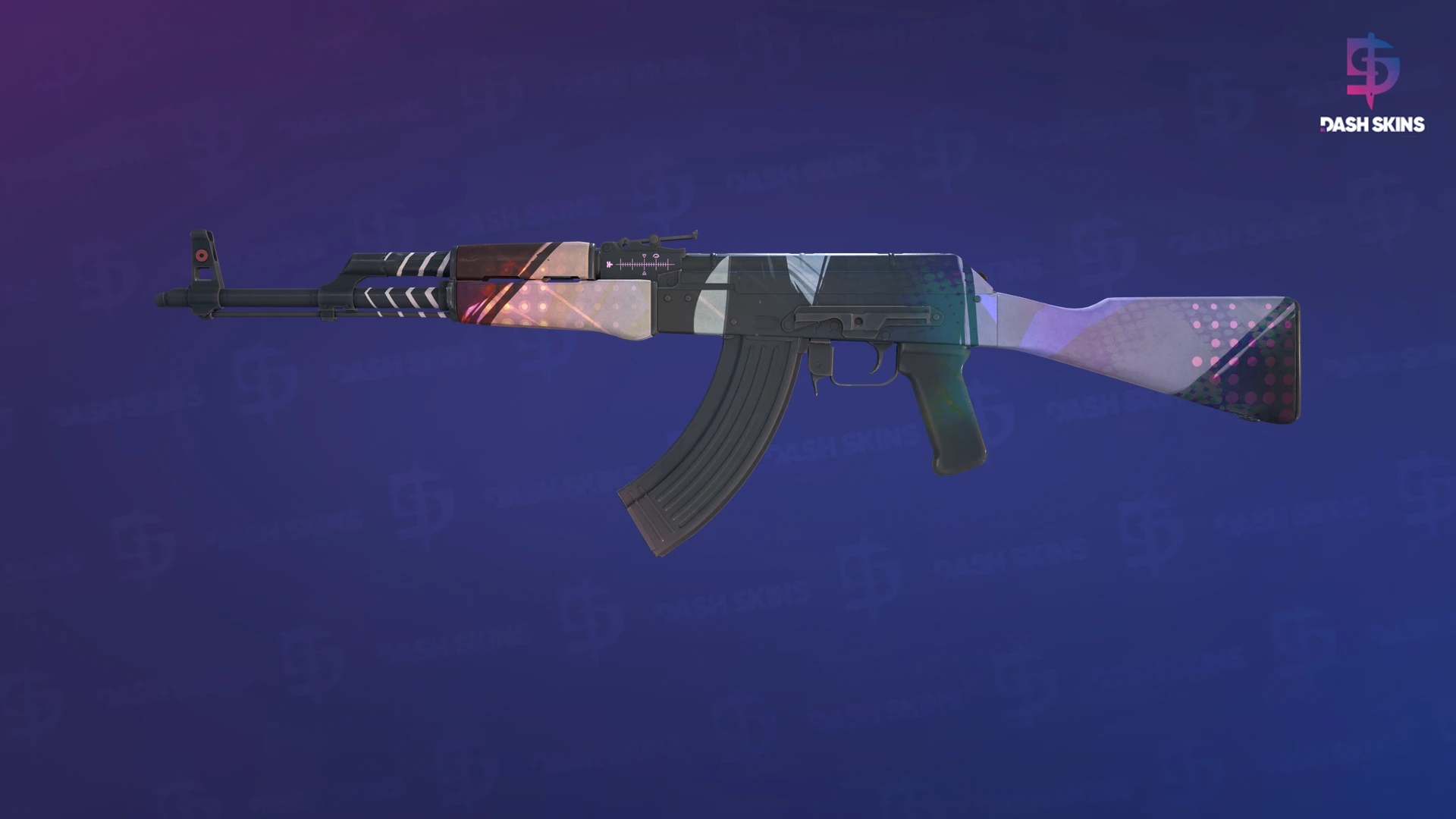 AK-47 | Crossfade (Minimal Wear) Screenshot Playside