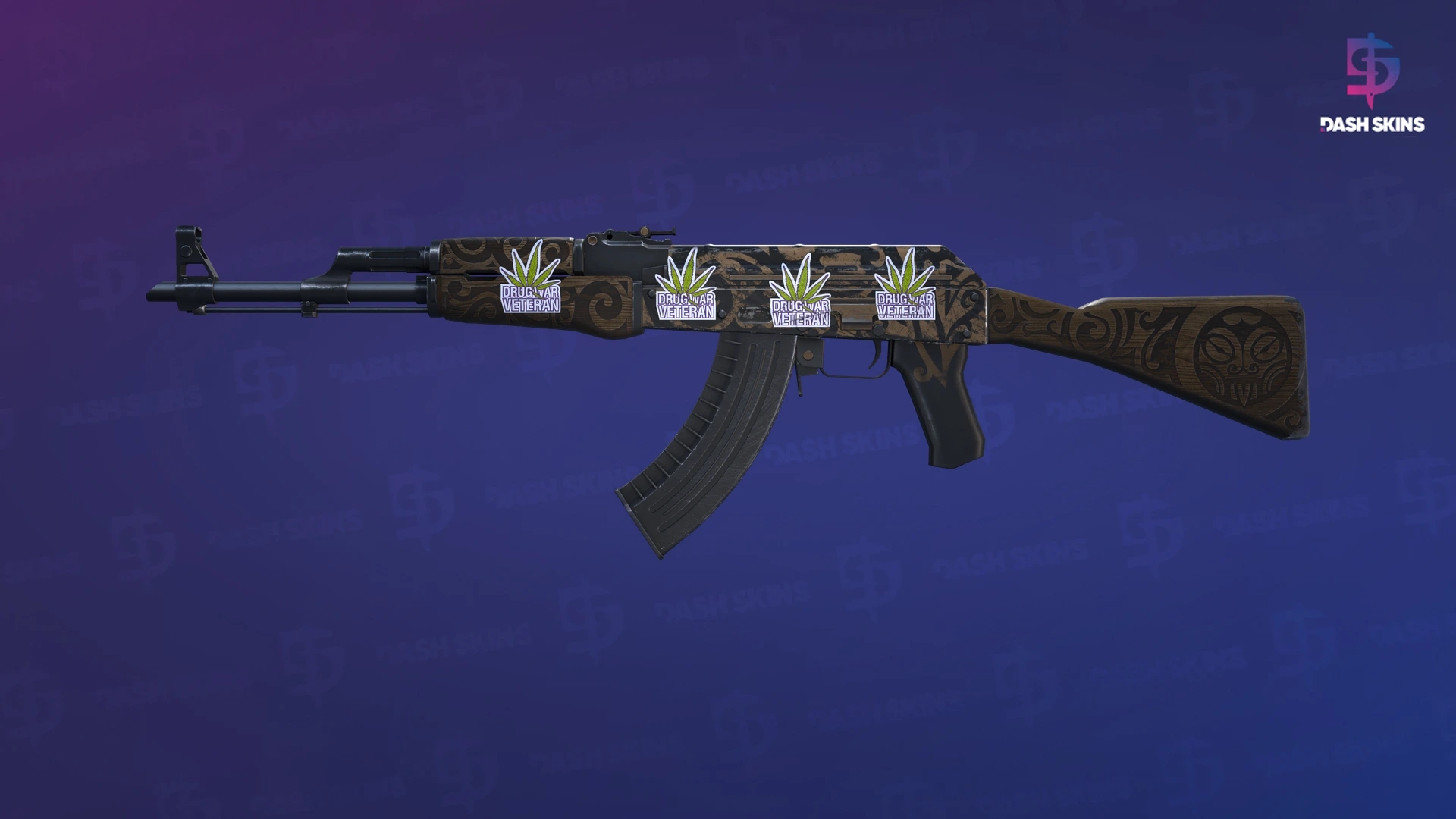 AK-47 | Uncharted (Field-Tested) Screenshot Playside