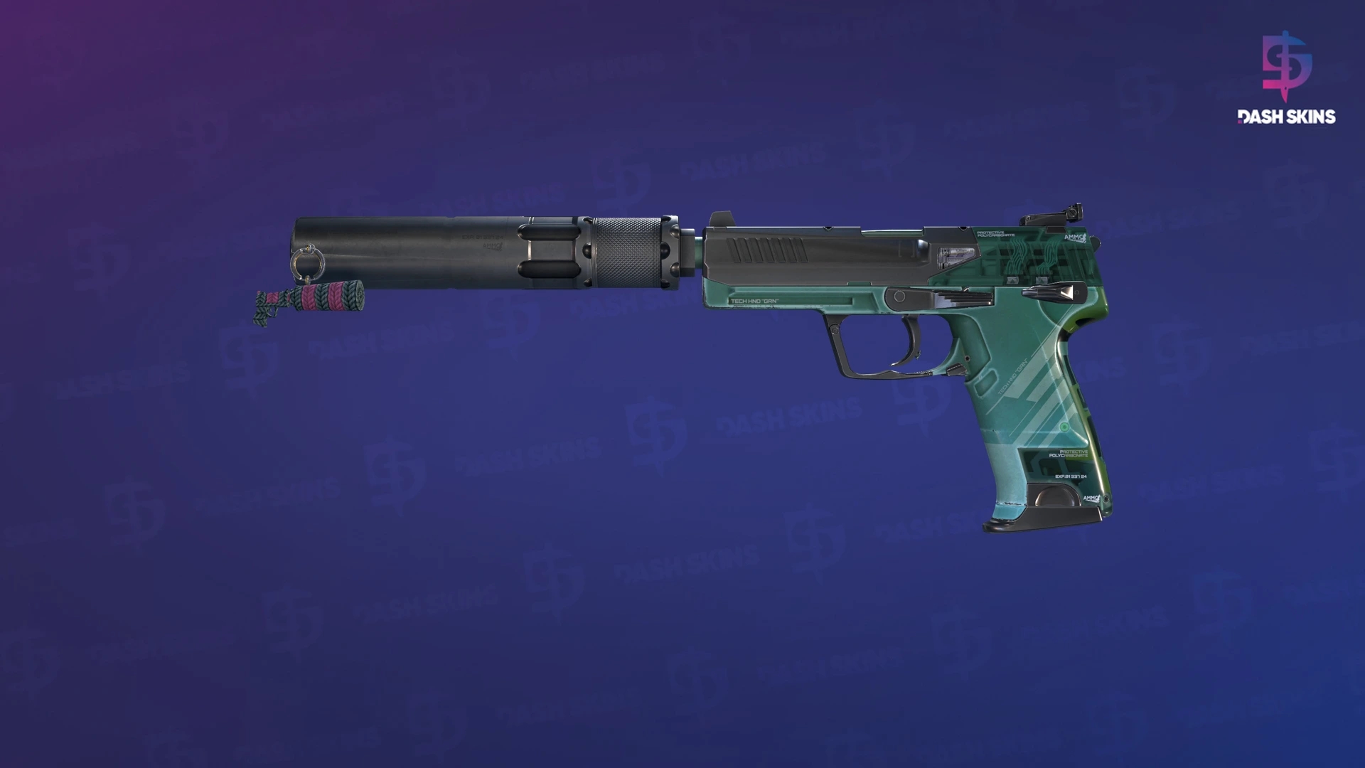 USP-S | PC-GRN (Minimal Wear) Screenshot Playside