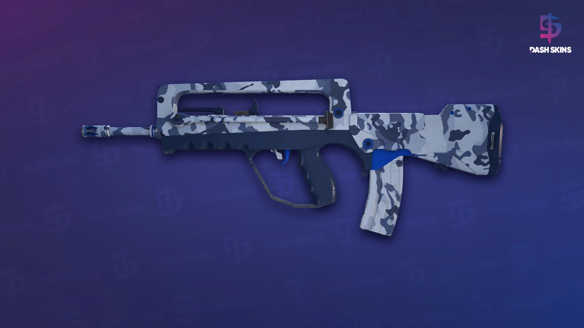 FAMAS | Yeti Camo (Field-Tested) Screenshot Playside