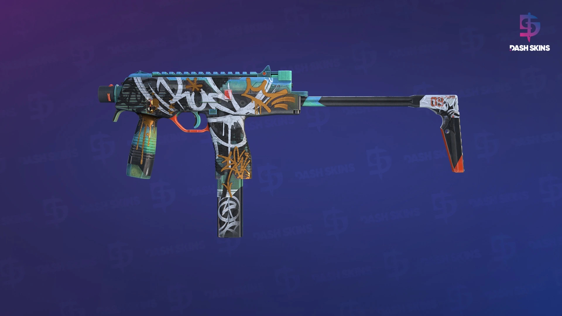 MP9 | Urban Sovereign (Minimal Wear) Screenshot Playside