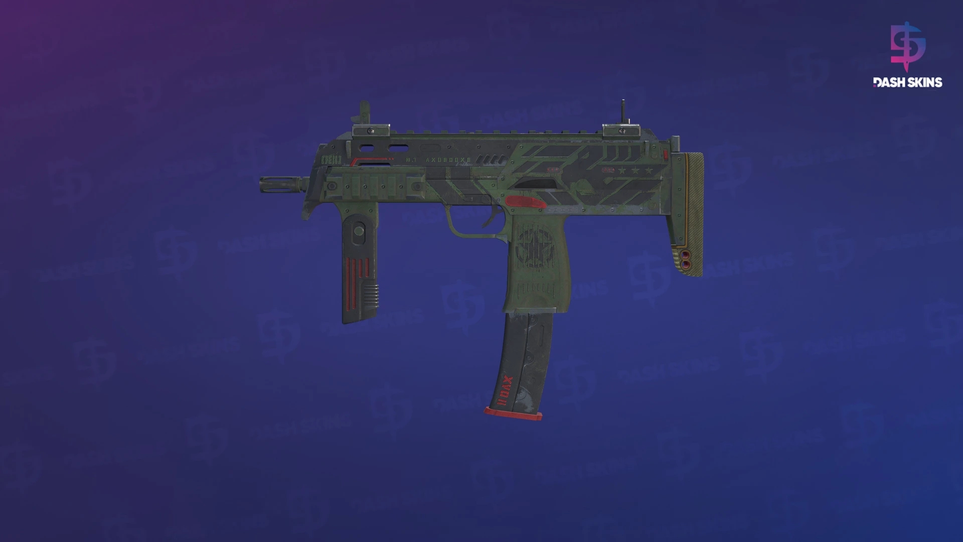 MP7 | Guerrilla (Battle-Scarred) Screenshot Playside