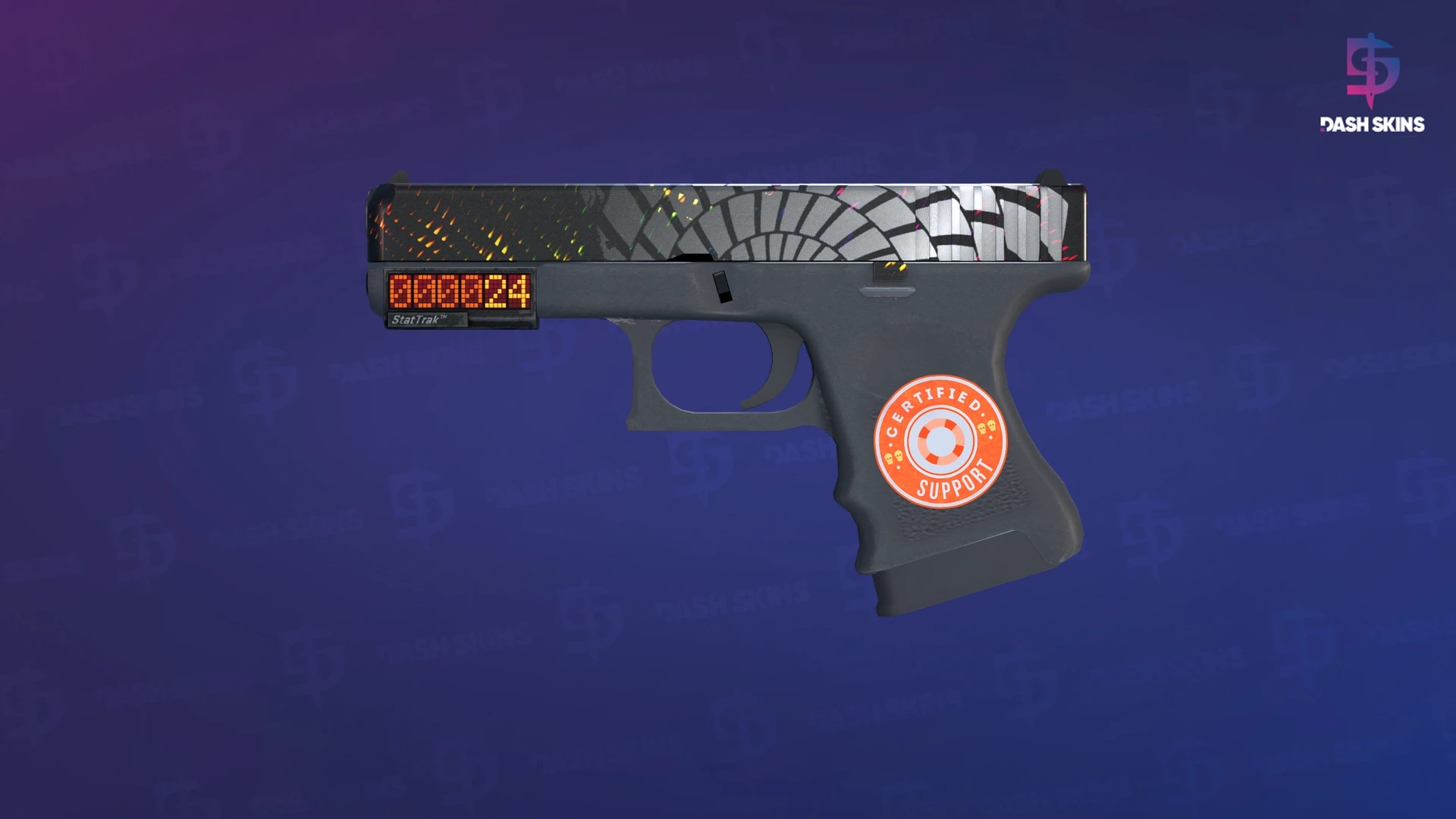 StatTrak™ Glock-18 | Grinder (Minimal Wear) Screenshot Playside