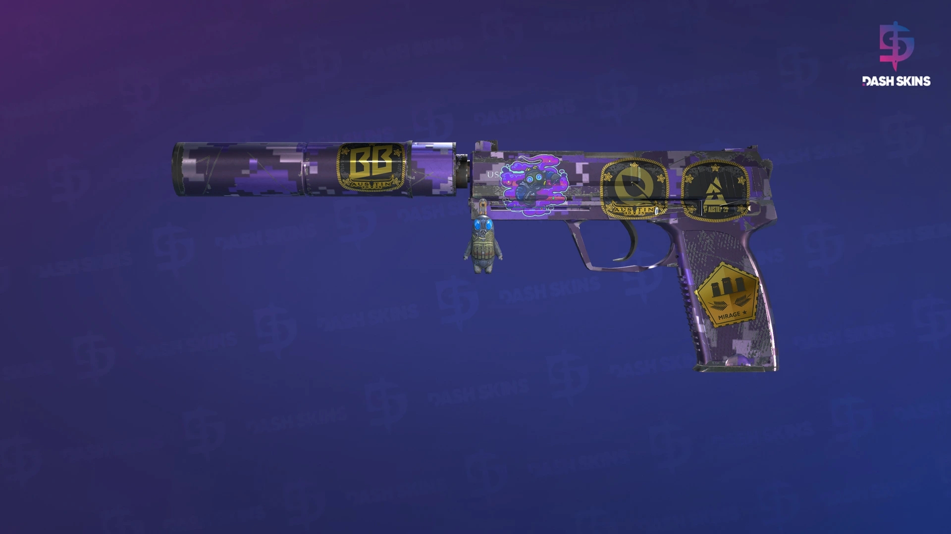 Souvenir USP-S | Purple DDPAT (Field-Tested) Screenshot Playside