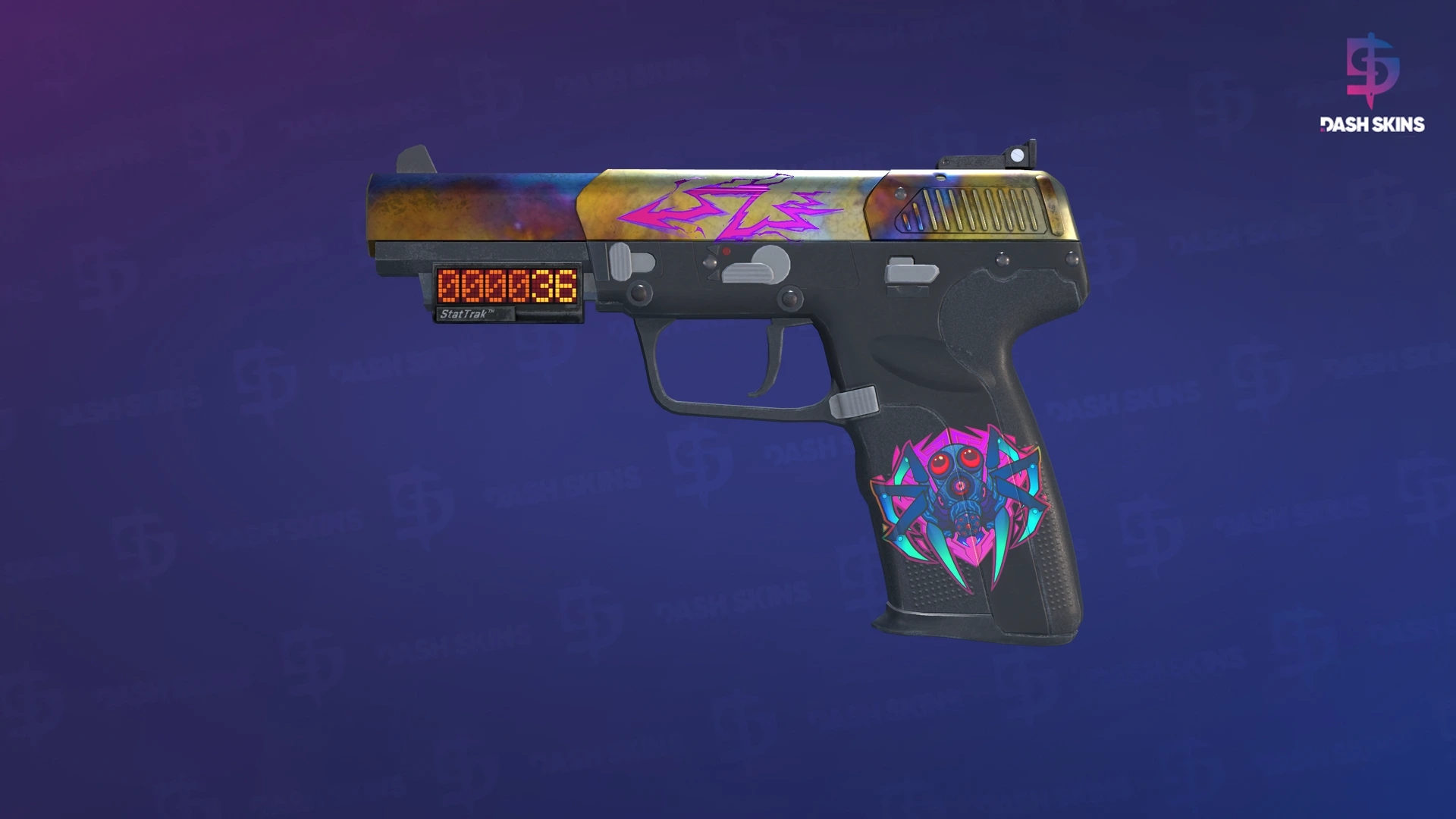 StatTrak™ Five-SeveN | Case Hardened (Field-Tested) Screenshot Playside
