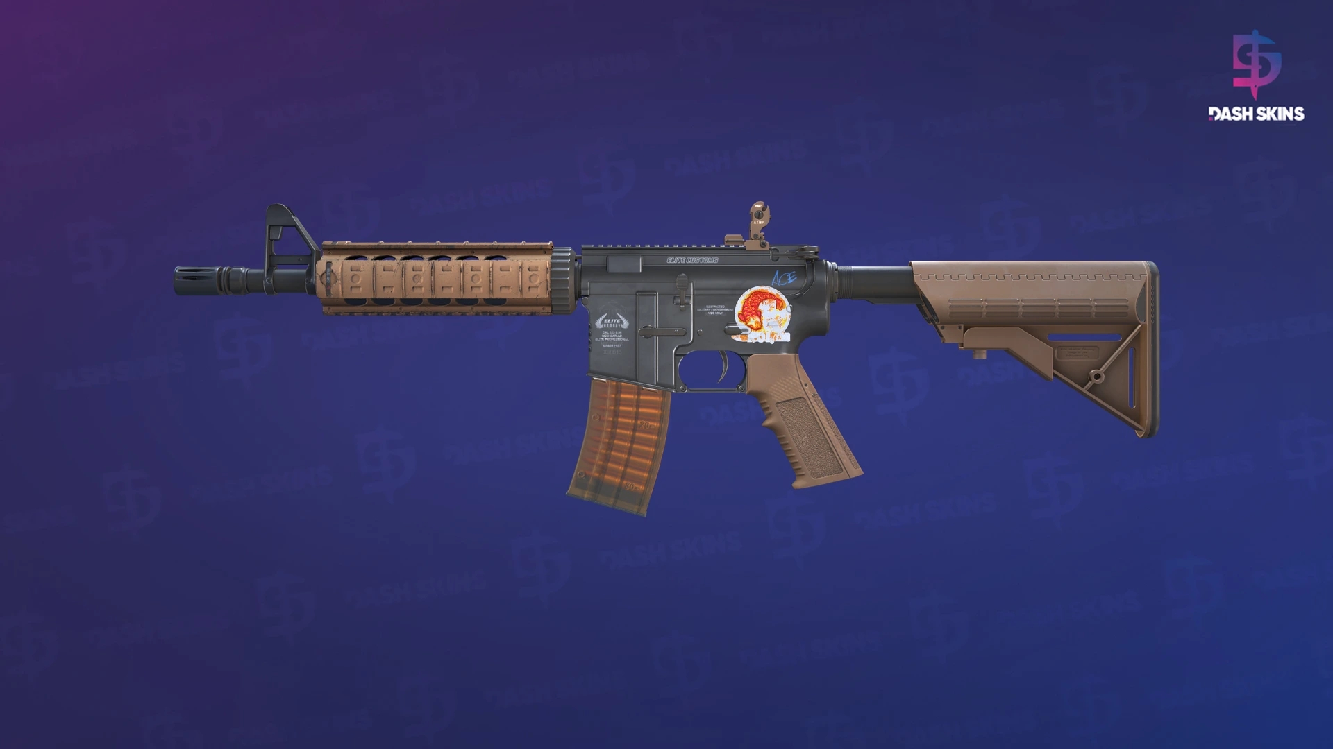 M4A4 | Poly Mag (Factory New) Screenshot Playside