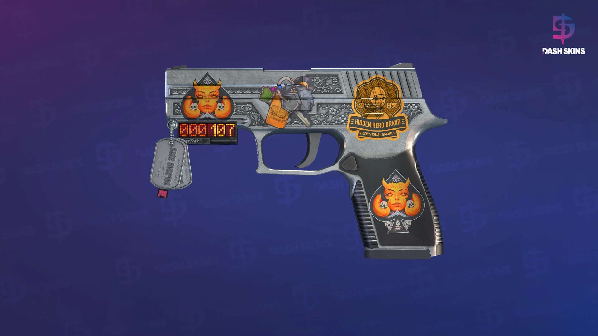 StatTrak™ P250 | Cartel (Minimal Wear) Screenshot Playside