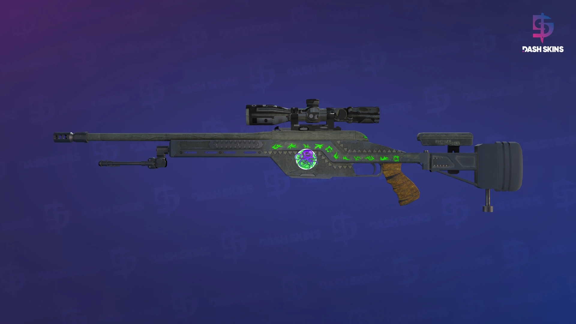 SSG 08 | Necropos (Well-Worn) Screenshot Playside