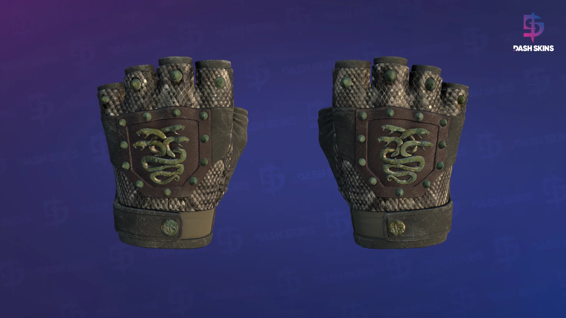★ Hydra Gloves | Rattler (Well-Worn) Screenshot Playside