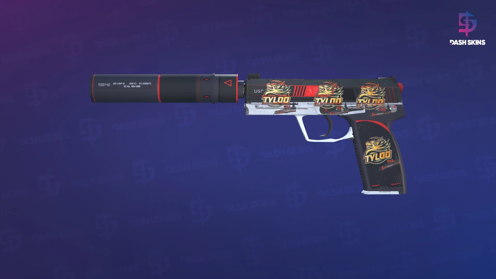 USP-S | Cyrex (Minimal Wear) Screenshot Playside