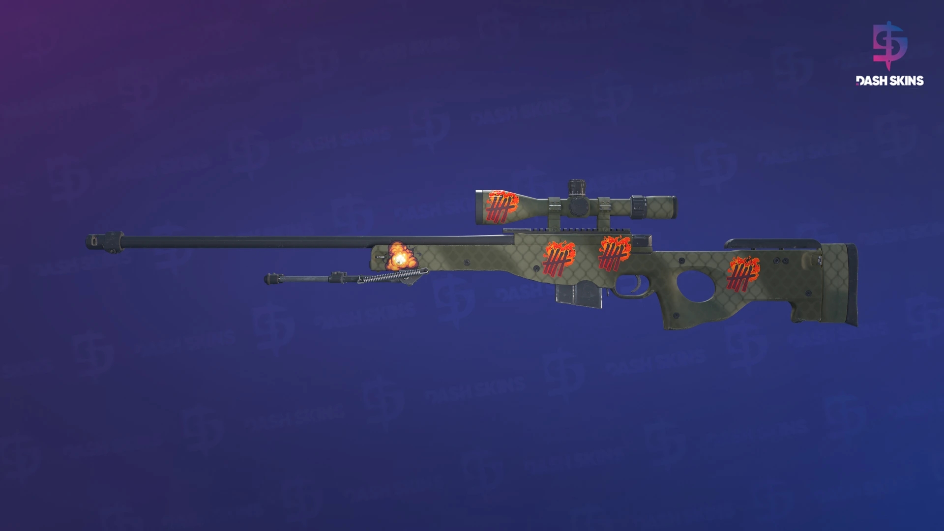 AWP | Safari Mesh (Minimal Wear) Screenshot Playside