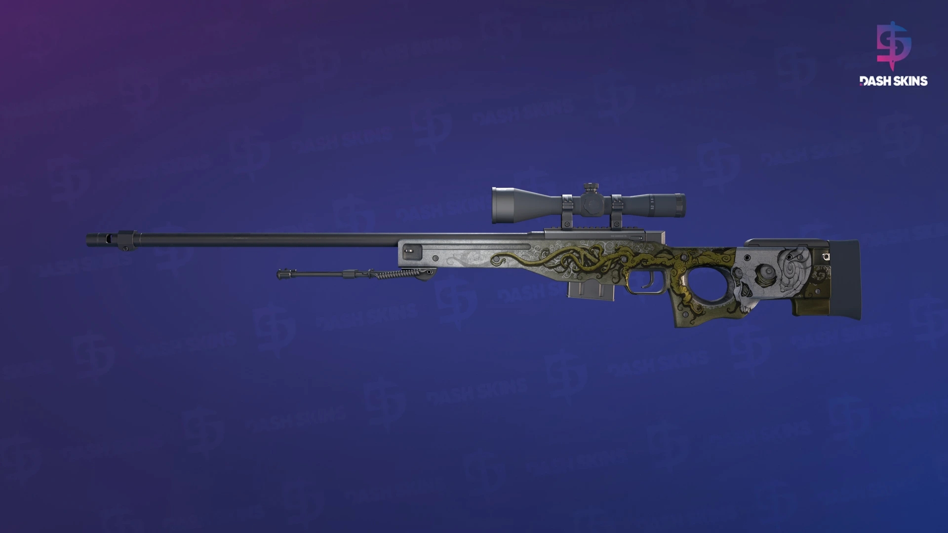 AWP | Worm God (Well-Worn) Screenshot Playside
