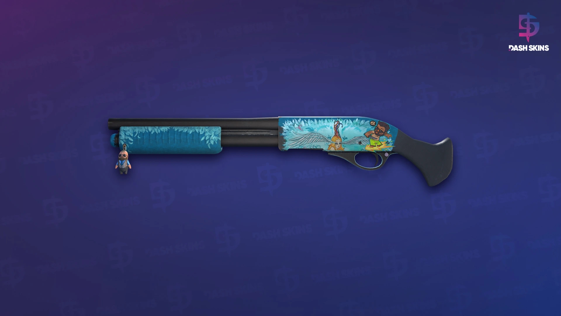 Sawed-Off | Serenity (Minimal Wear) Screenshot Playside