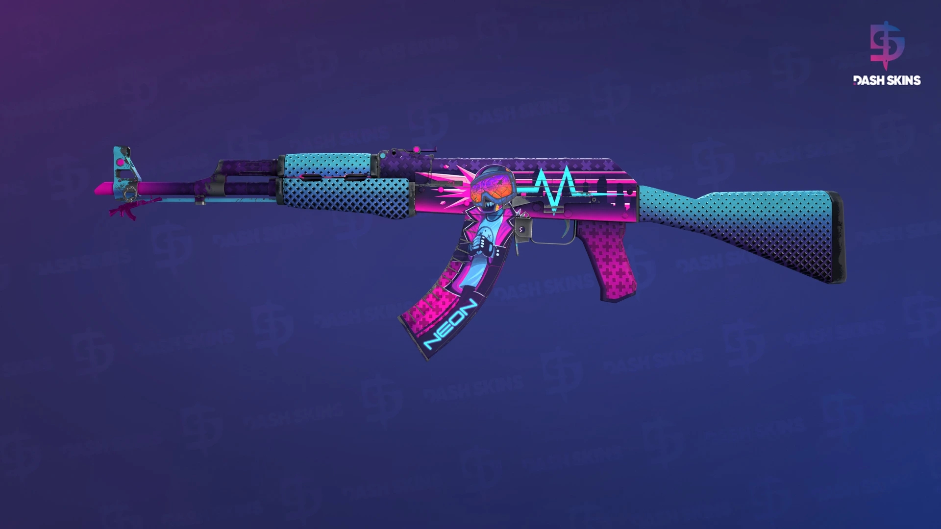 AK-47 | Neon Rider (Field-Tested) Screenshot Playside