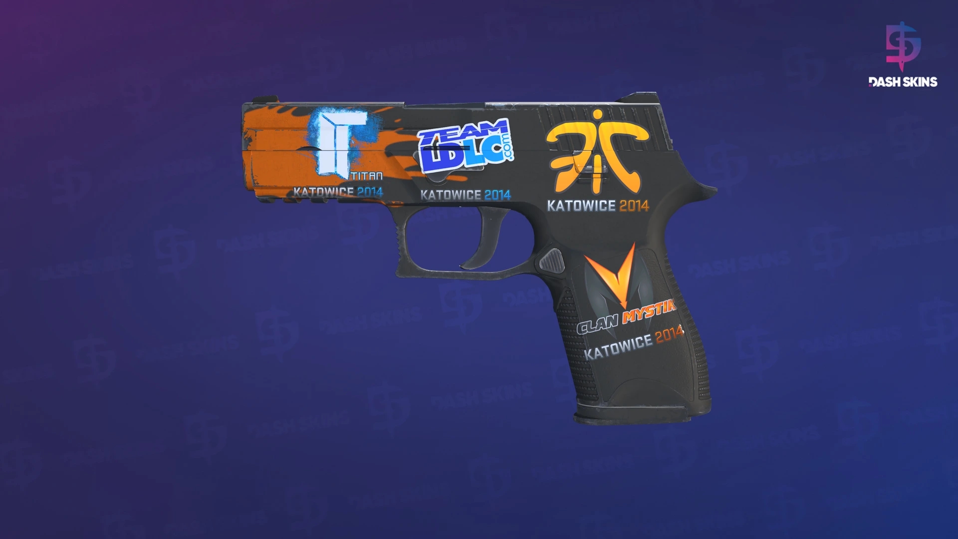 P250 | Splash (Minimal Wear) Screenshot Playside