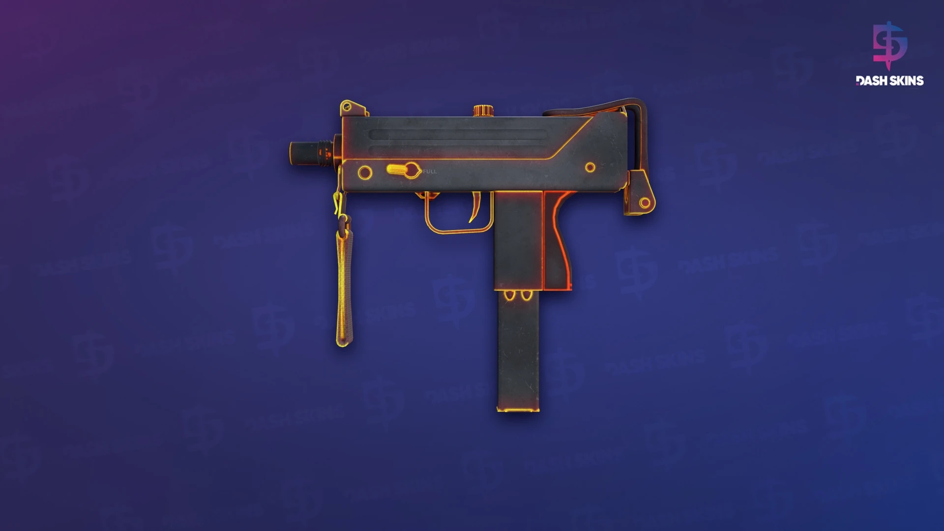 MAC-10 | Heat (Field-Tested) Screenshot Playside