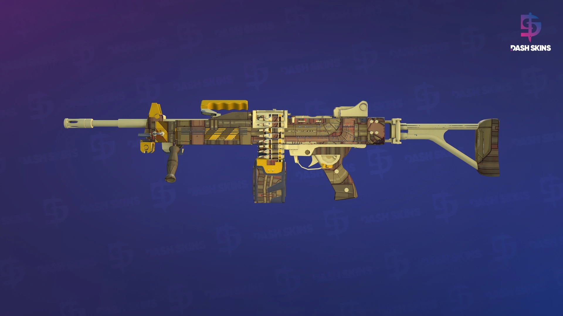 Negev | Bulkhead (Factory New) Screenshot Playside