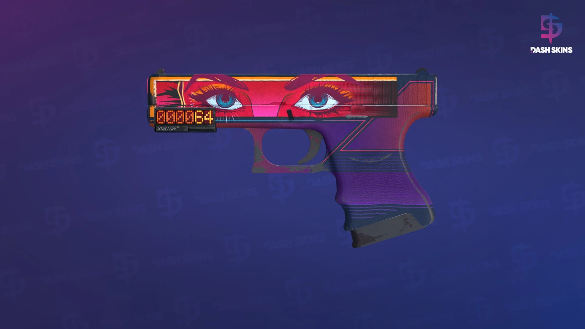 StatTrak™ Glock-18 | Vogue (Field-Tested) Screenshot Playside