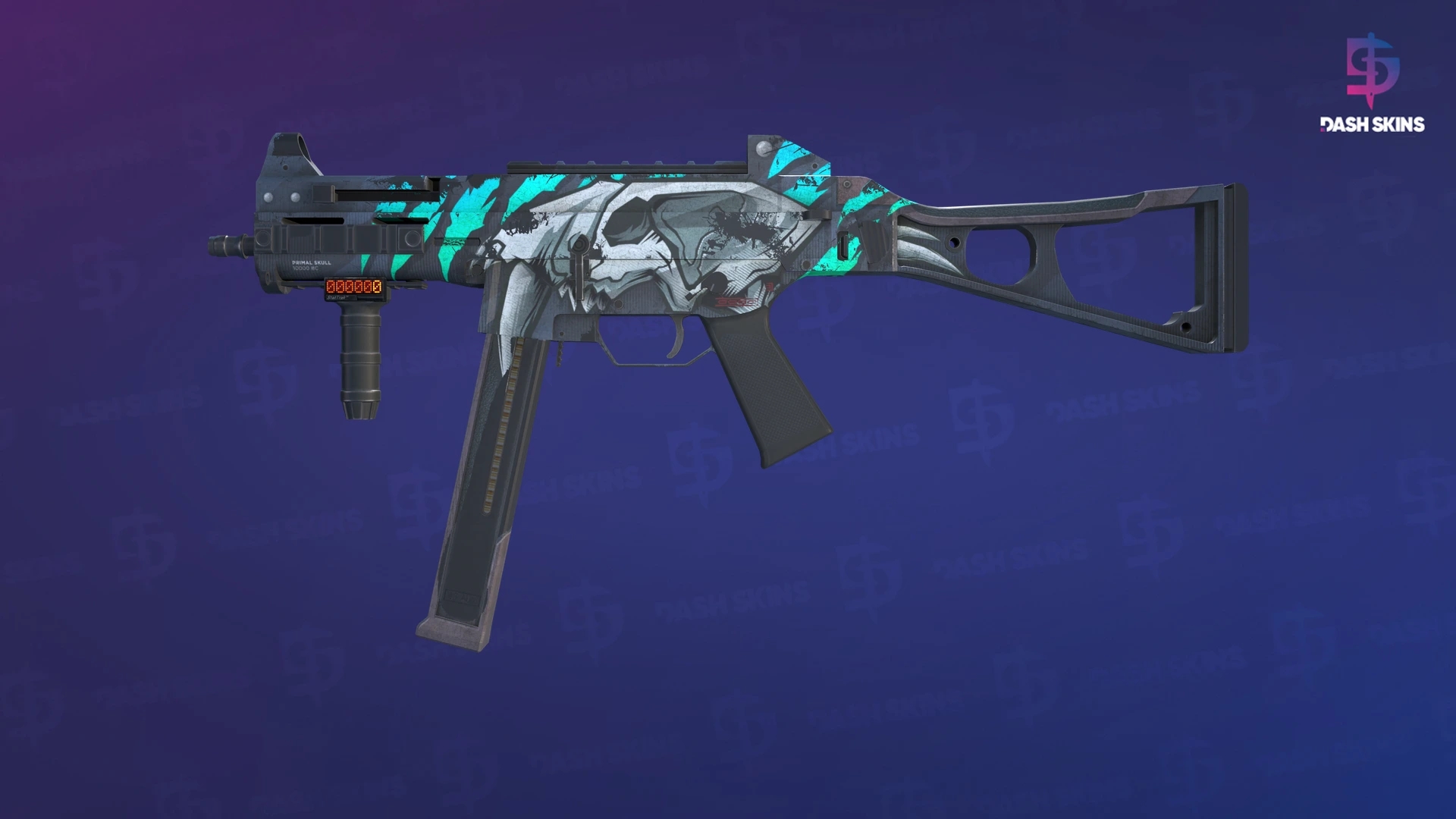 StatTrak™ UMP-45 | Primal Saber (Battle-Scarred) Screenshot Playside