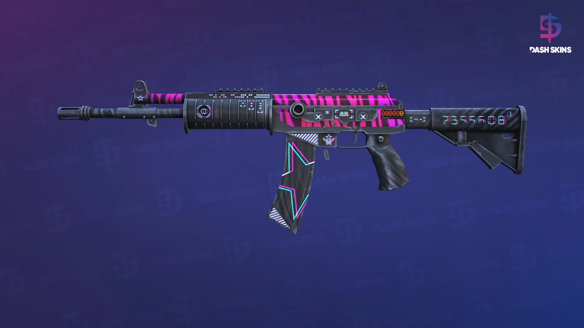 StatTrak™ Galil AR | Chromatic Aberration (Factory New) Screenshot Playside