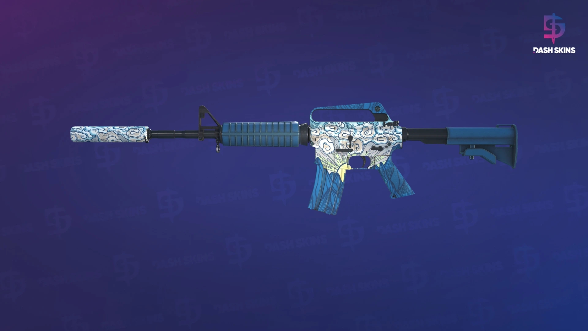 M4A1-S | Solitude (Minimal Wear) Screenshot Playside