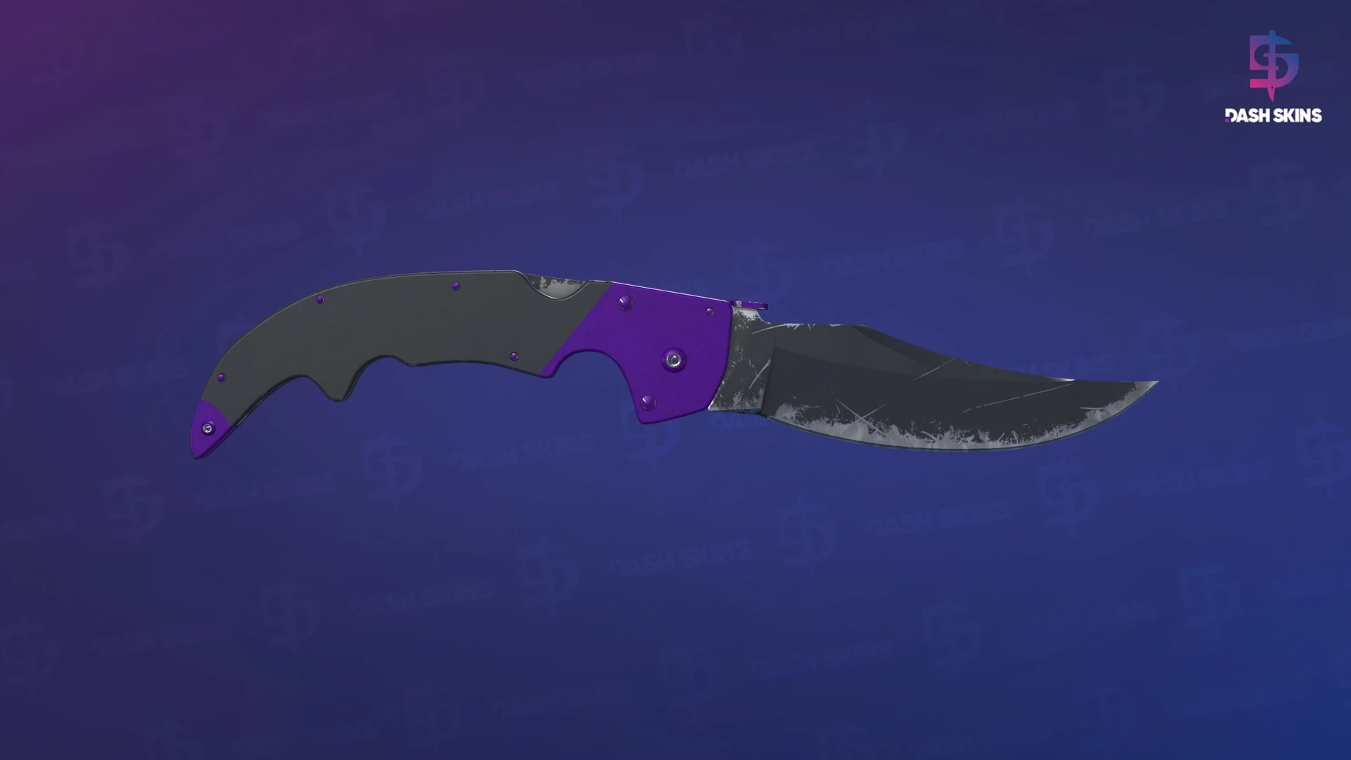 ★ Falchion Knife | Ultraviolet (Field-Tested) Screenshot Playside