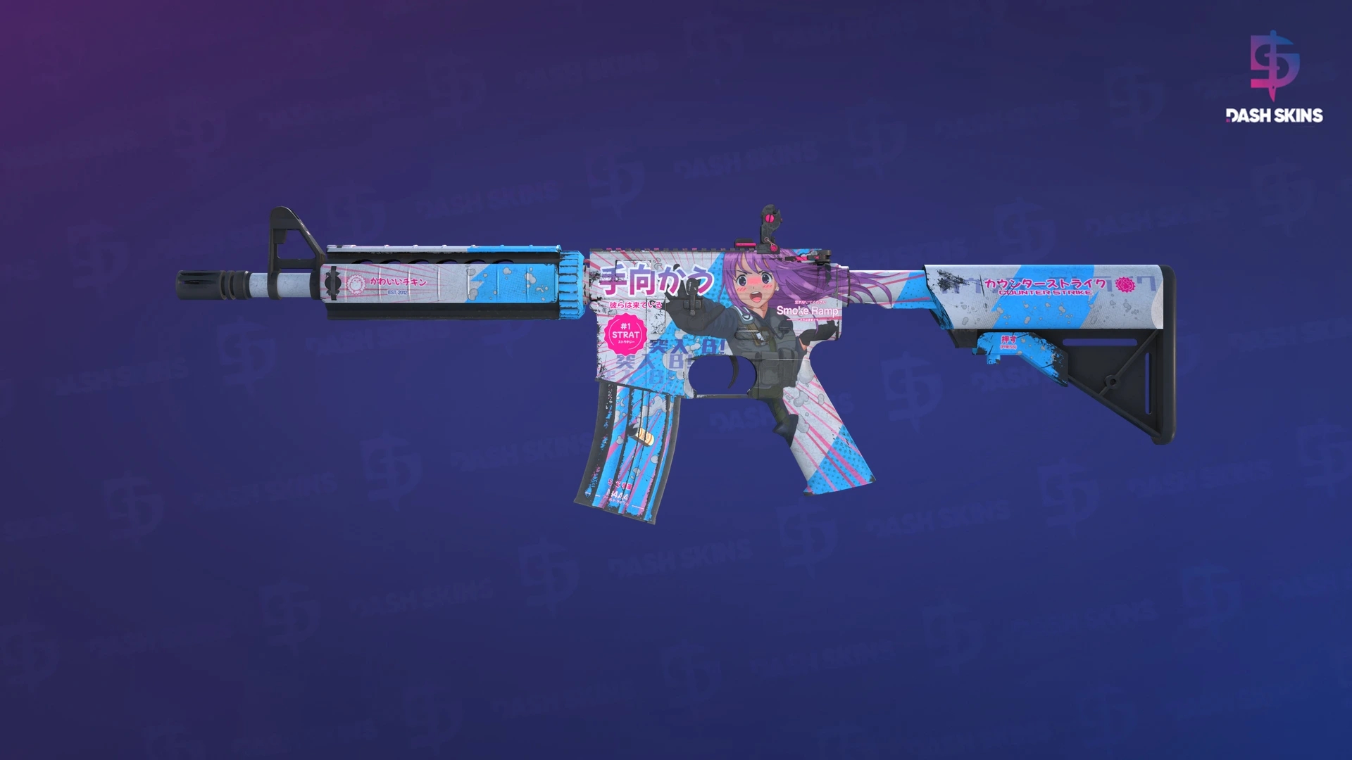 M4A4 | Temukau (Field-Tested) Screenshot Playside