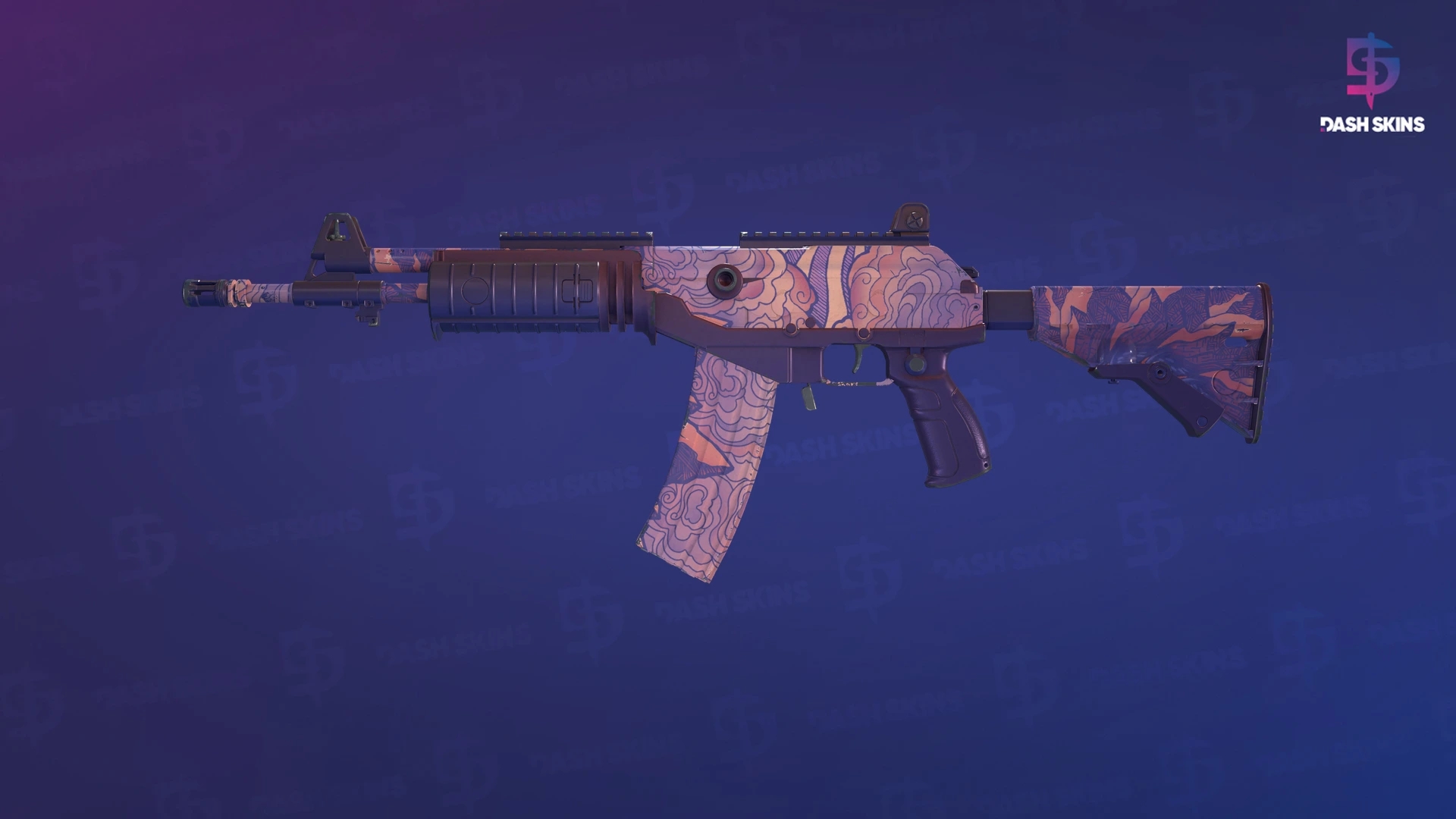 Galil AR | Sky Mandala (Minimal Wear) Screenshot Playside