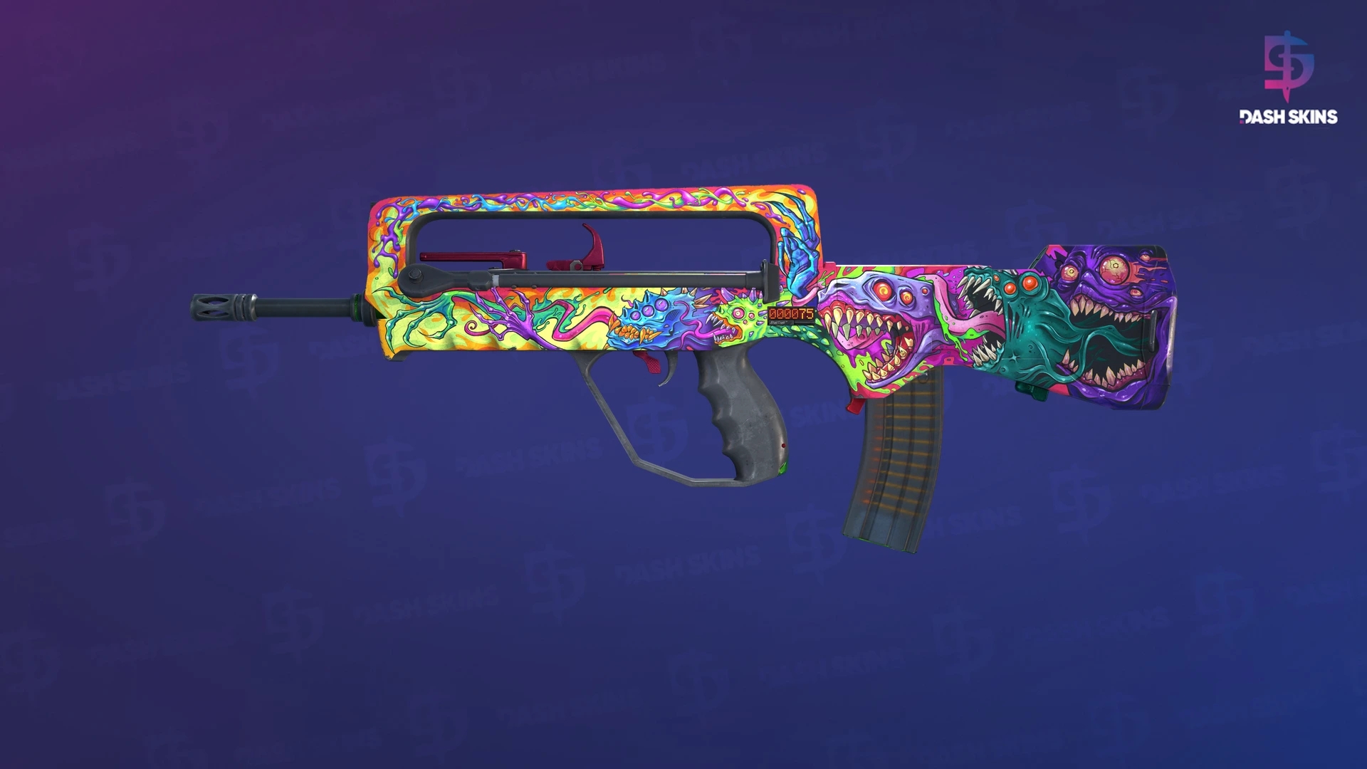 StatTrak™ FAMAS | Bad Trip (Field-Tested) Screenshot Playside