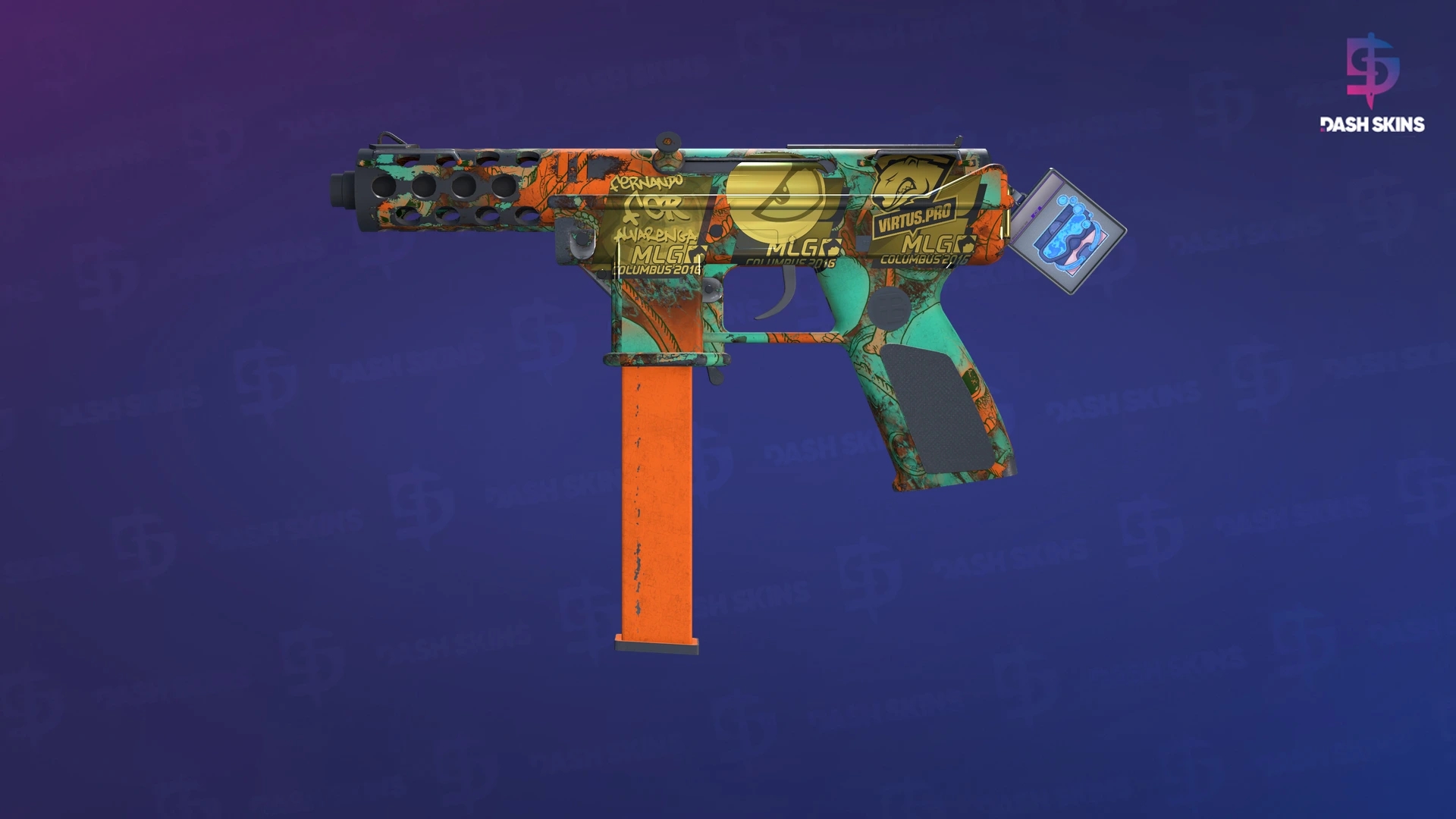 Souvenir Tec-9 | Toxic (Field-Tested) Screenshot Playside