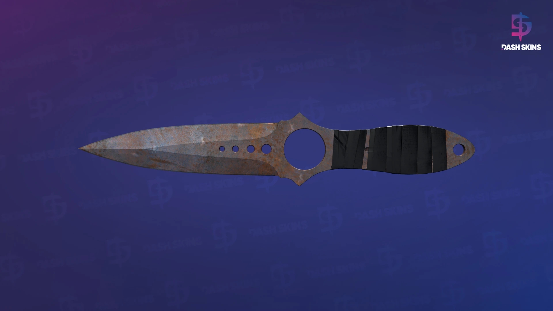★ Skeleton Knife | Rust Coat (Battle-Scarred) Screenshot Playside