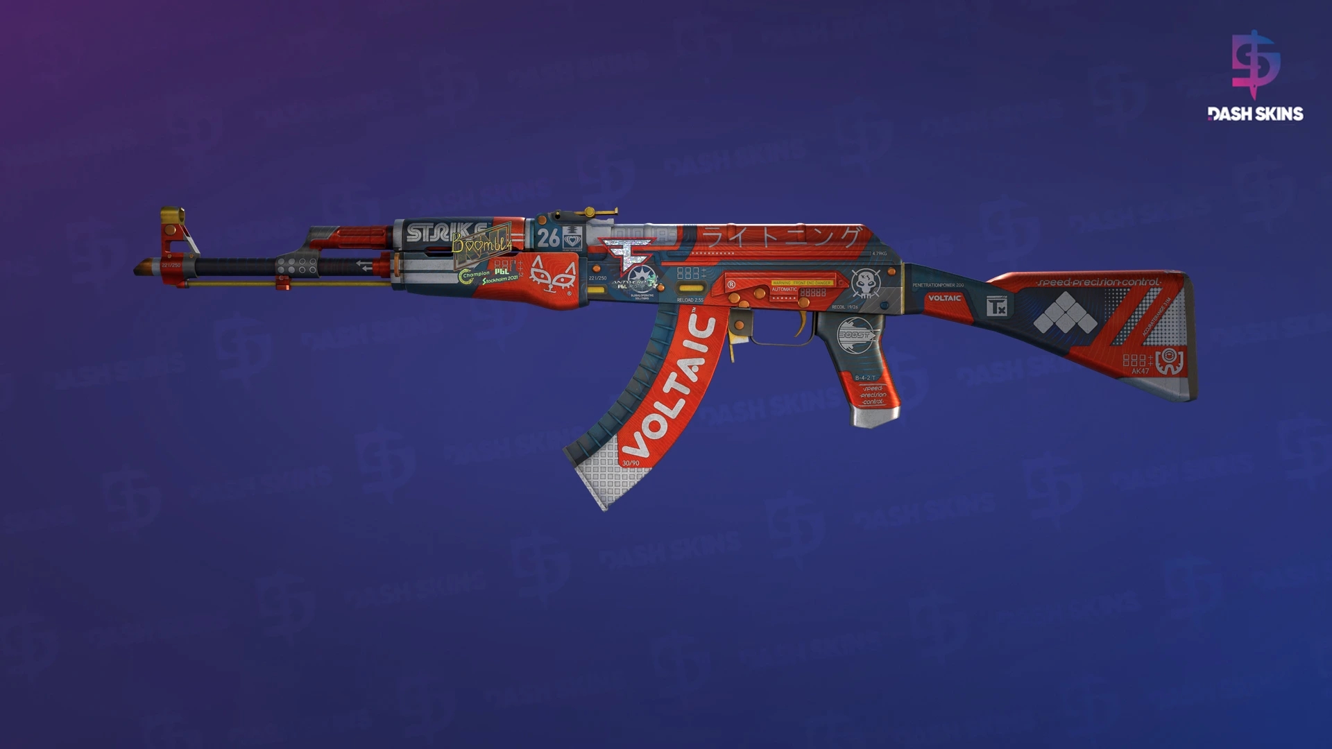 AK-47 | Bloodsport (Field-Tested) Screenshot Playside