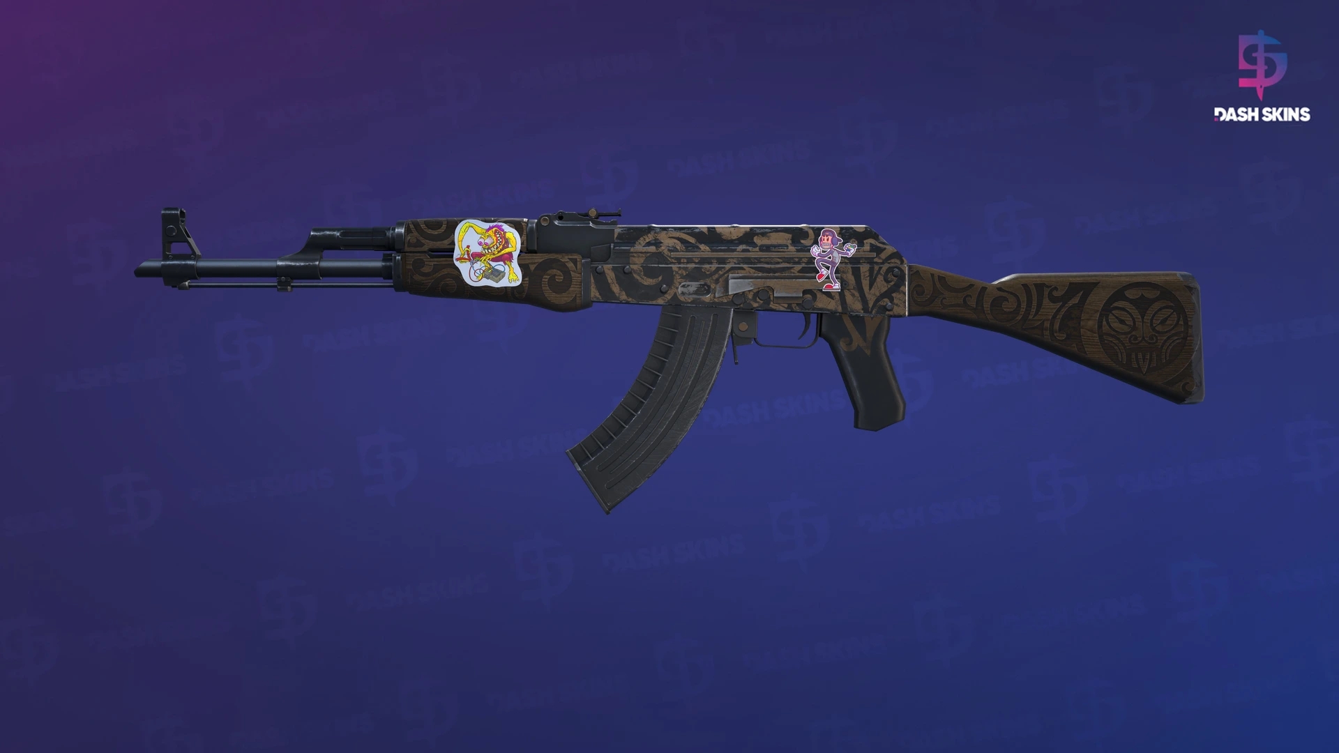 AK-47 | Uncharted (Field-Tested) Screenshot Playside