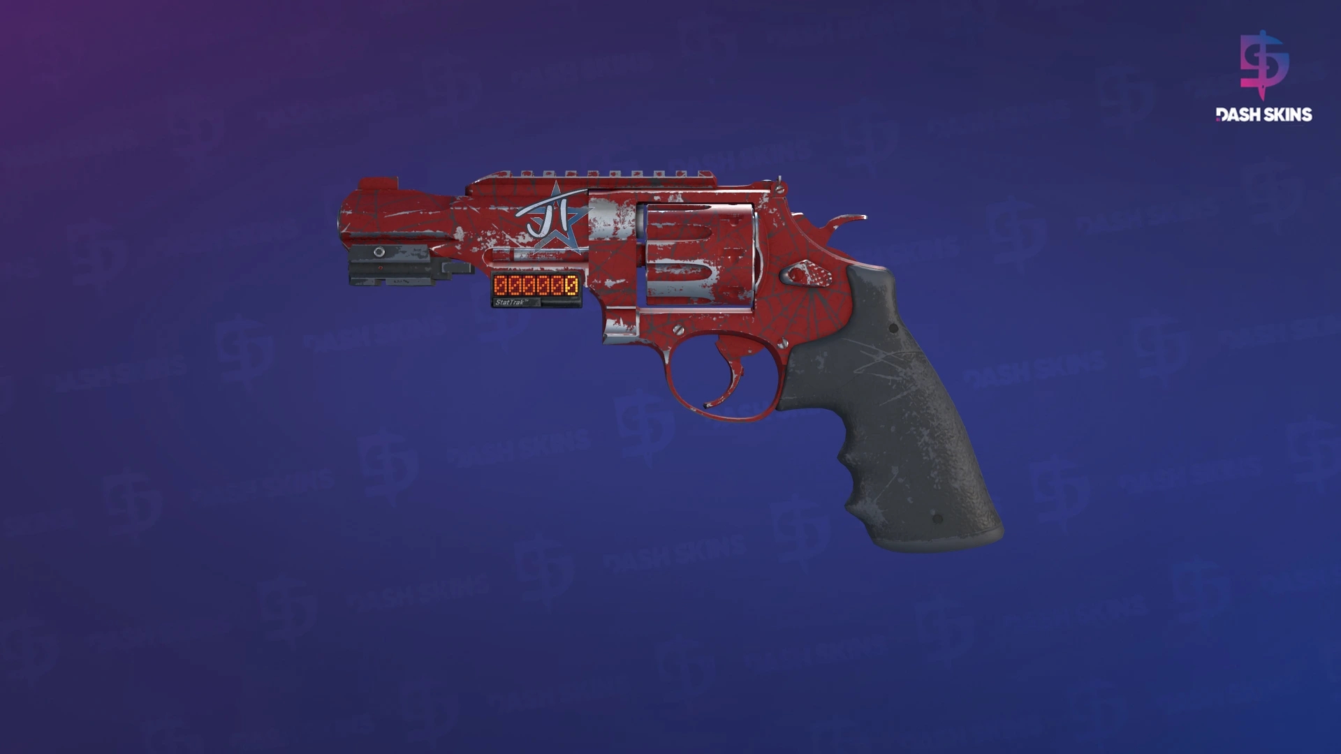 StatTrak™ R8 Revolver | Crimson Web (Field-Tested) Screenshot Playside