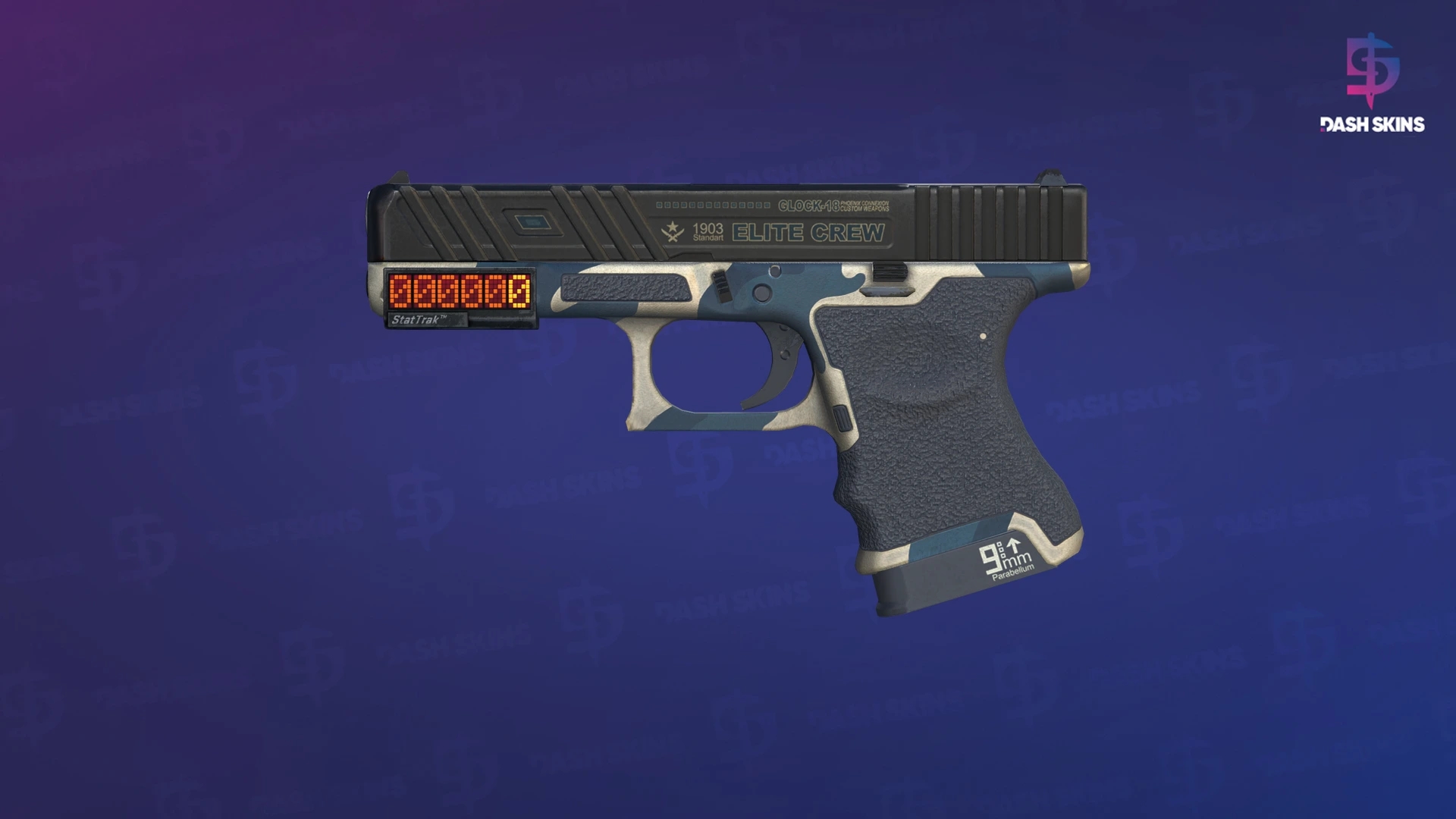 StatTrak™ Glock-18 | Winterized (Field-Tested) Screenshot Playside