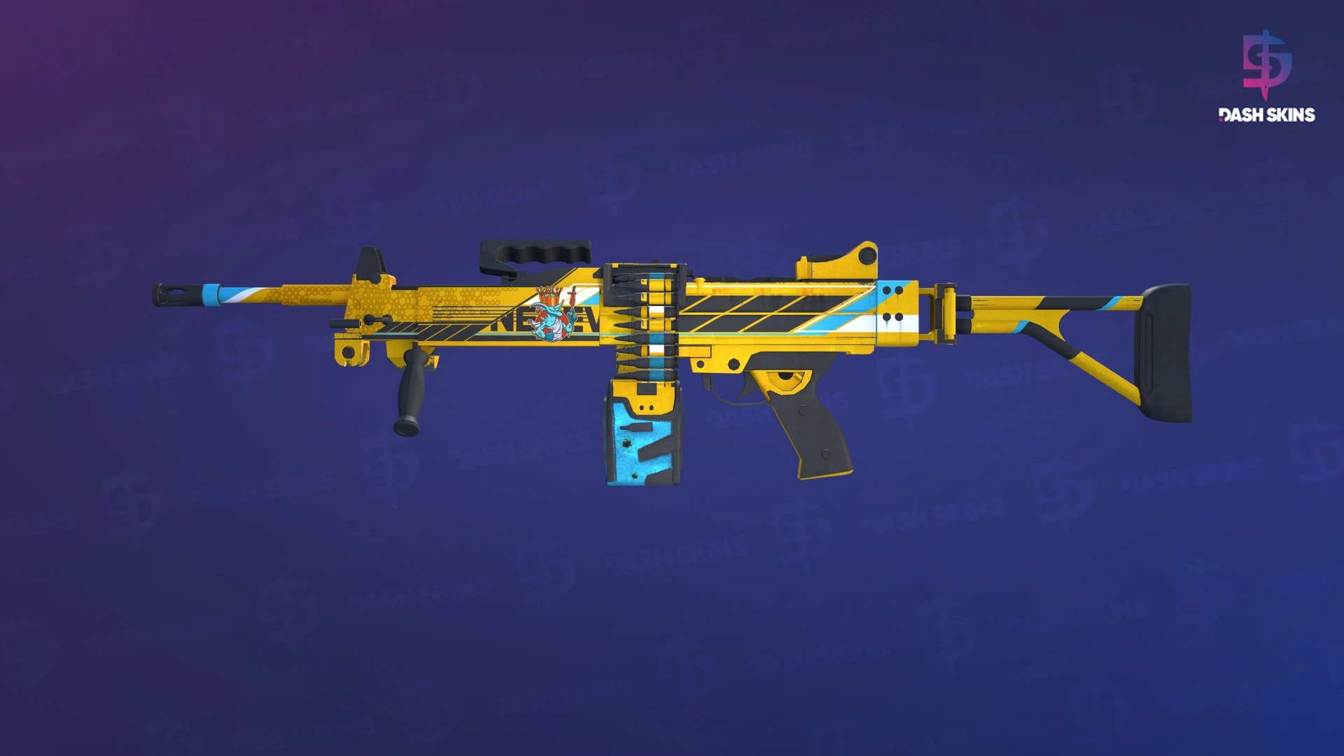 Negev | Power Loader (Factory New) Screenshot Playside
