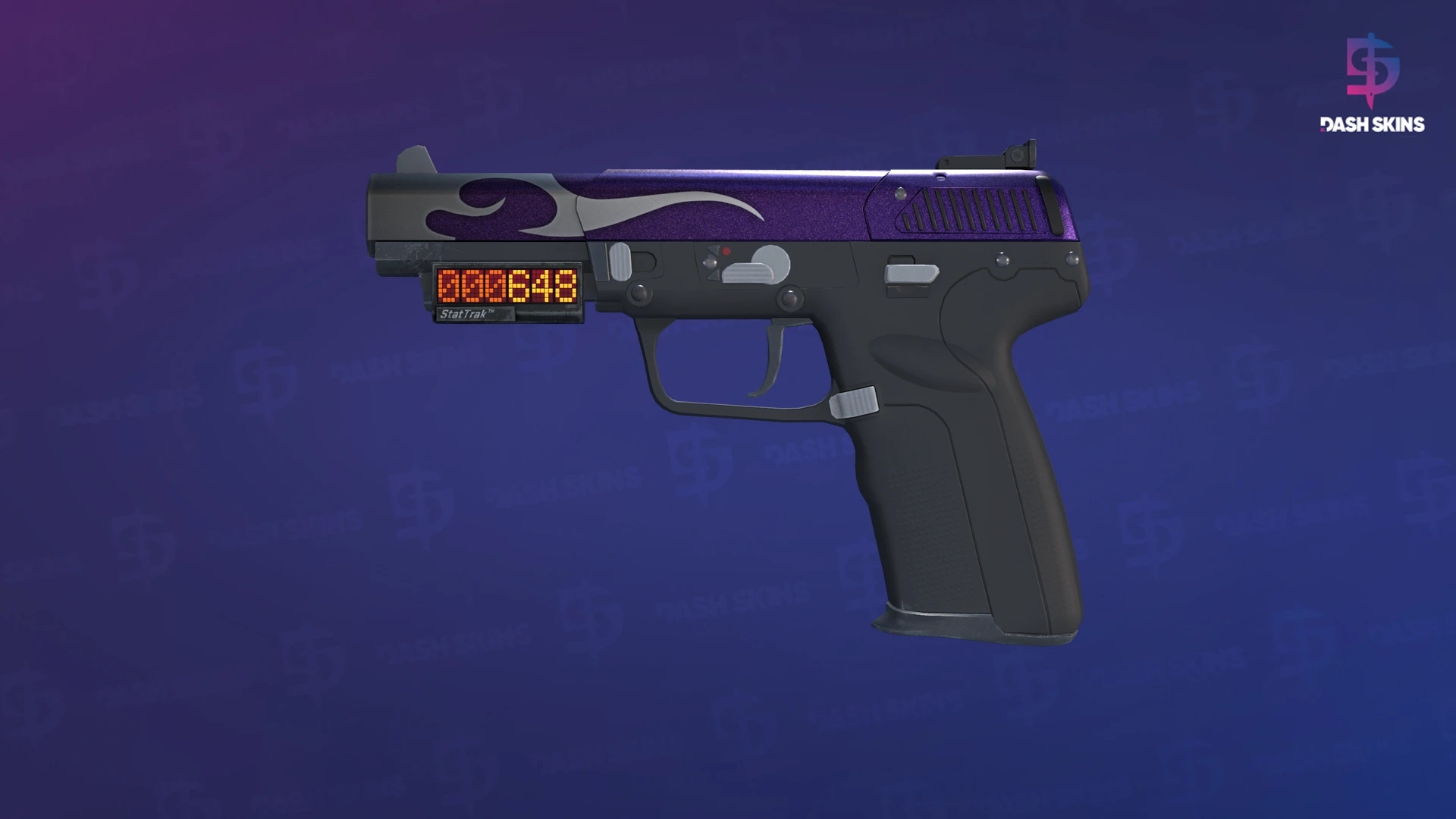 StatTrak™ Five-SeveN | Flame Test (Minimal Wear) Screenshot Playside