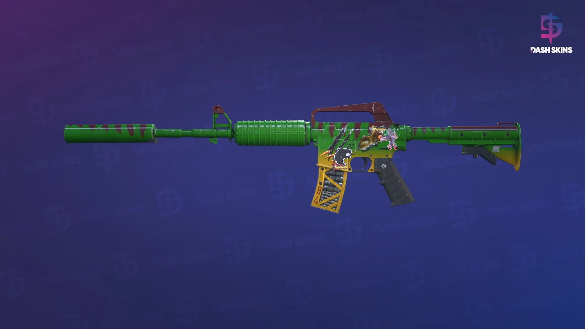 M4A1-S | Emphorosaur-S (Minimal Wear) Screenshot Playside