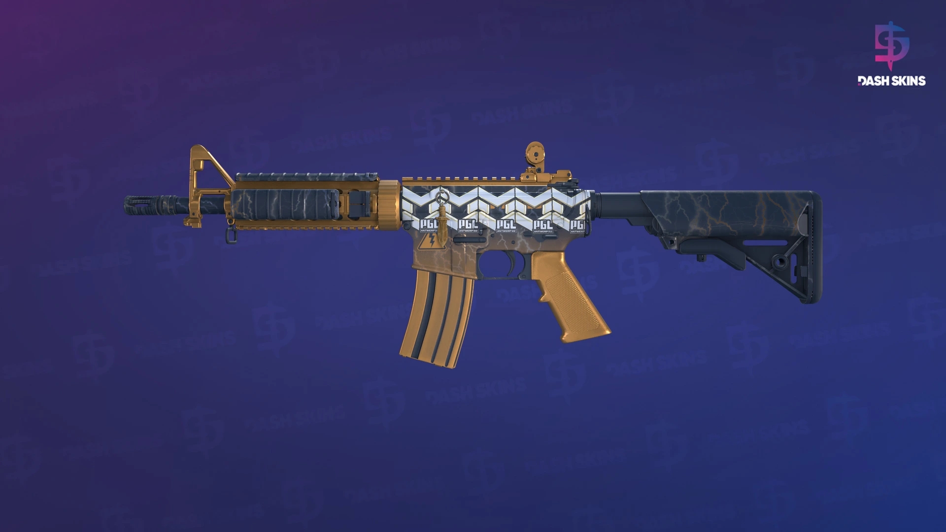 M4A4 | Sheet Lightning (Factory New) Screenshot Playside