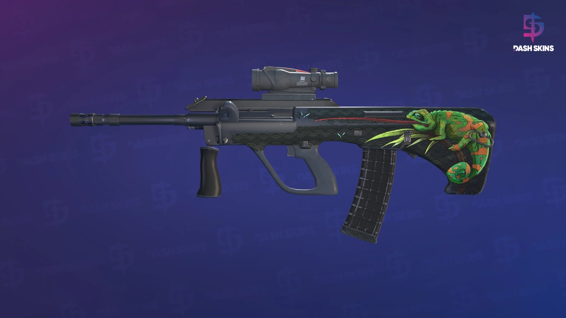 AUG | Chameleon (Field-Tested) Screenshot Playside