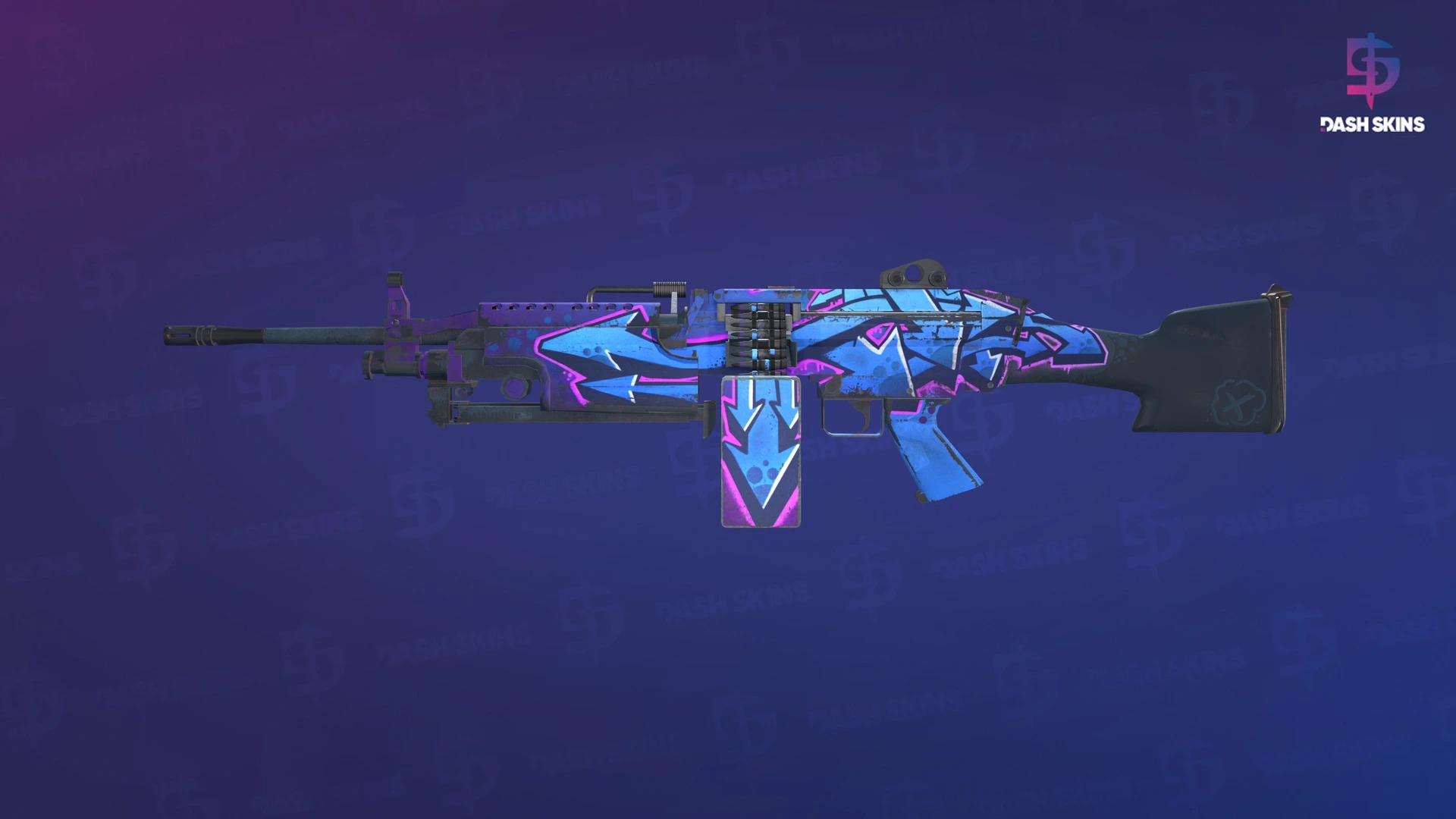 M249 | Downtown (Field-Tested) Screenshot Playside