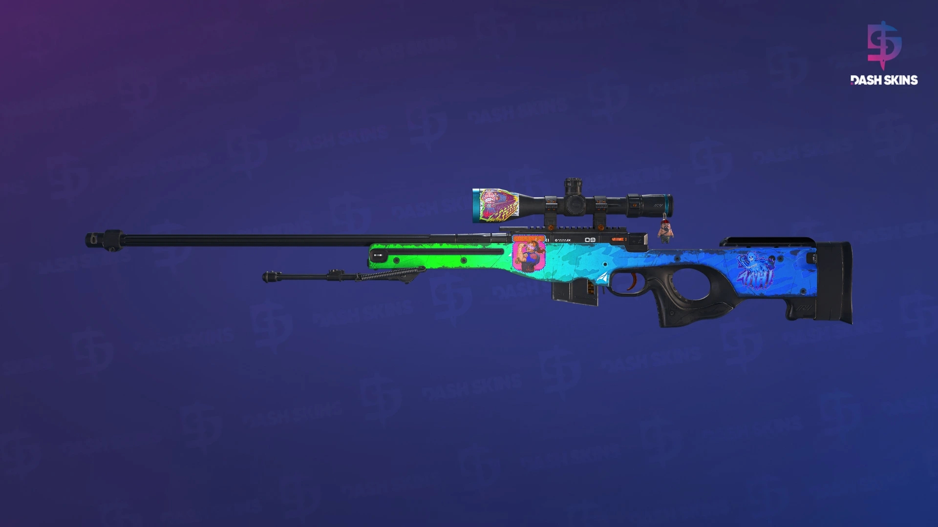 AWP | Ice Coaled (Field-Tested) Screenshot Playside