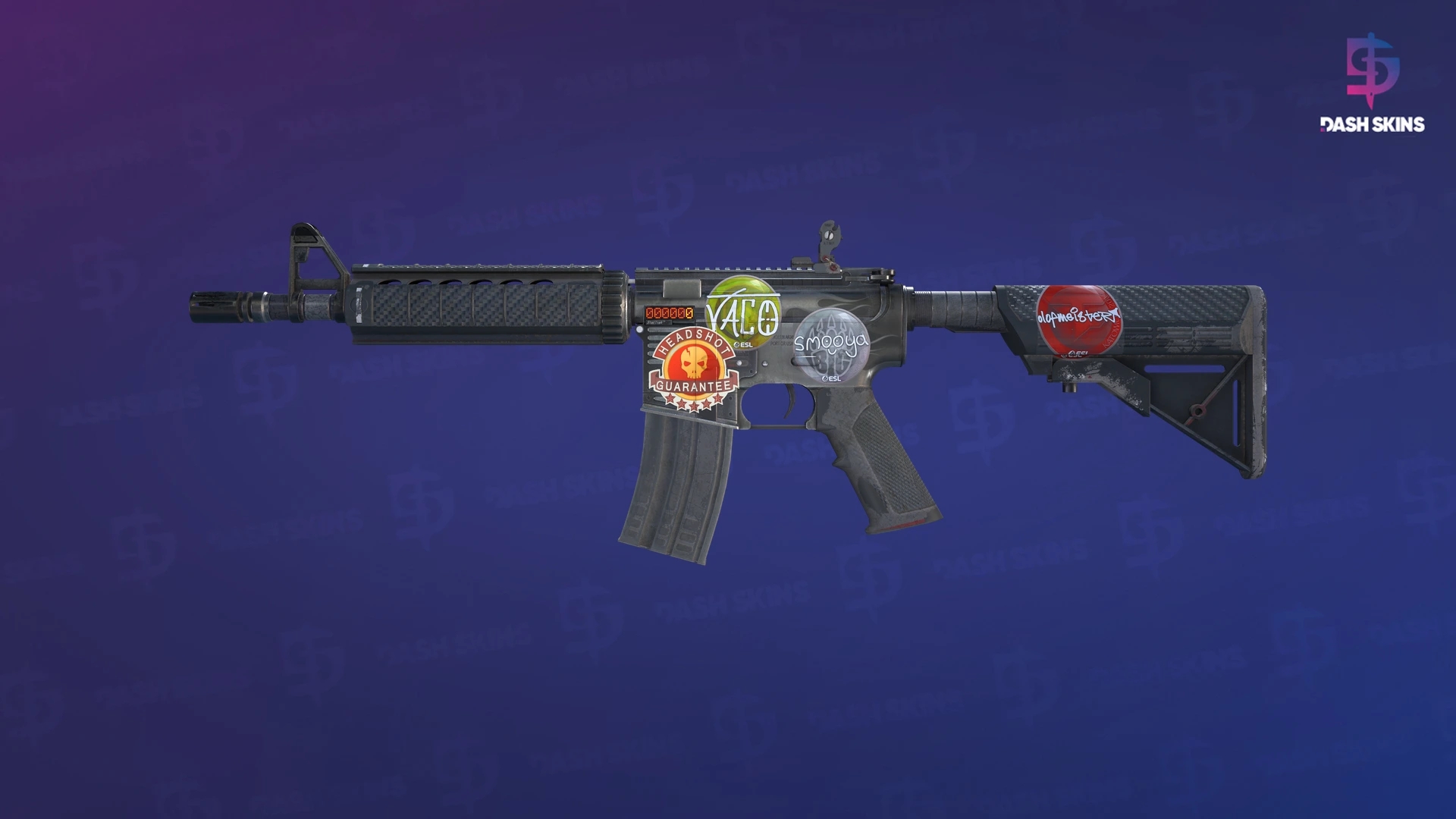 StatTrak™ M4A4 | Magnesium (Battle-Scarred) Screenshot Playside