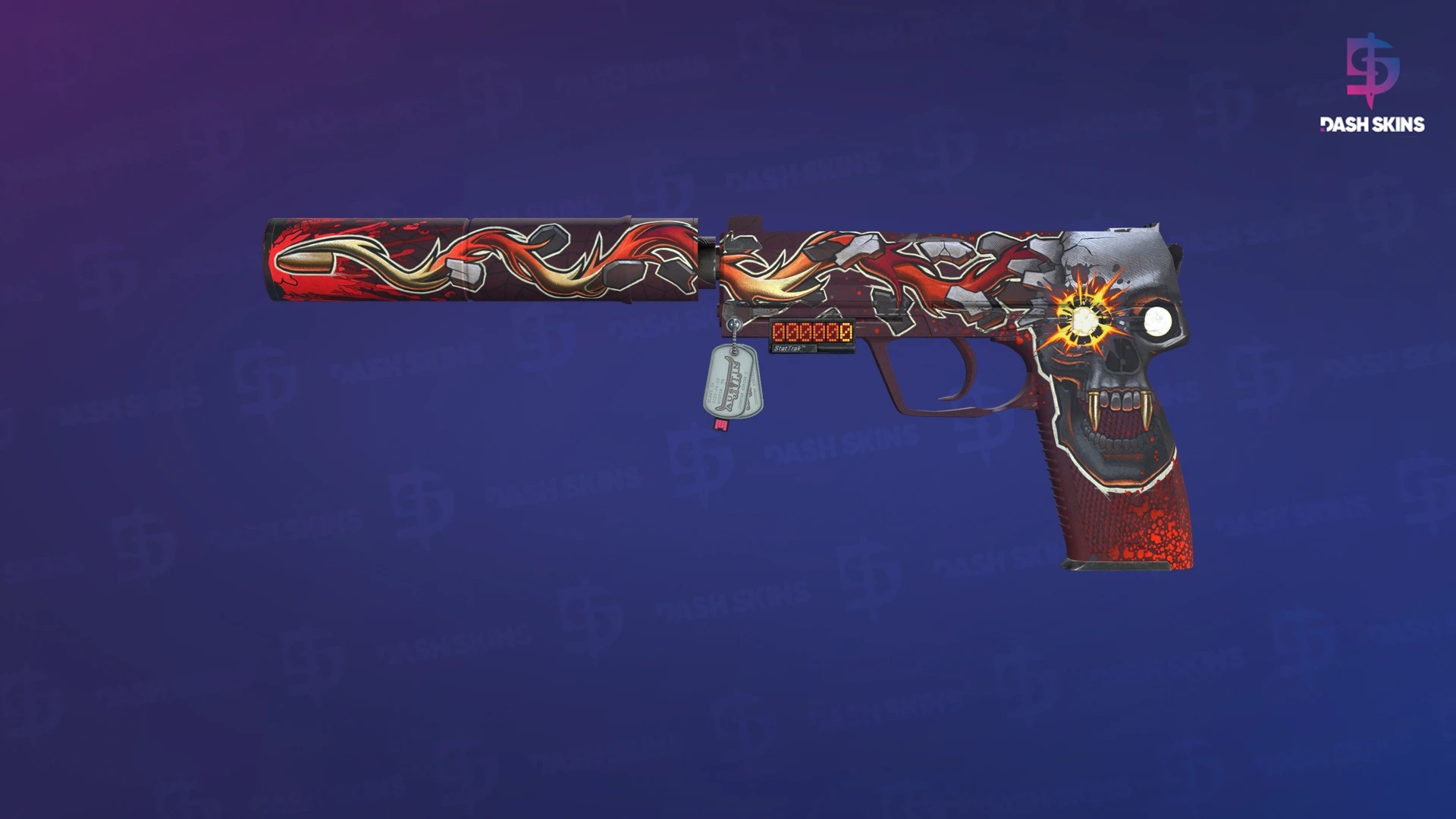 StatTrak™ USP-S | Kill Confirmed (Battle-Scarred) Screenshot Playside