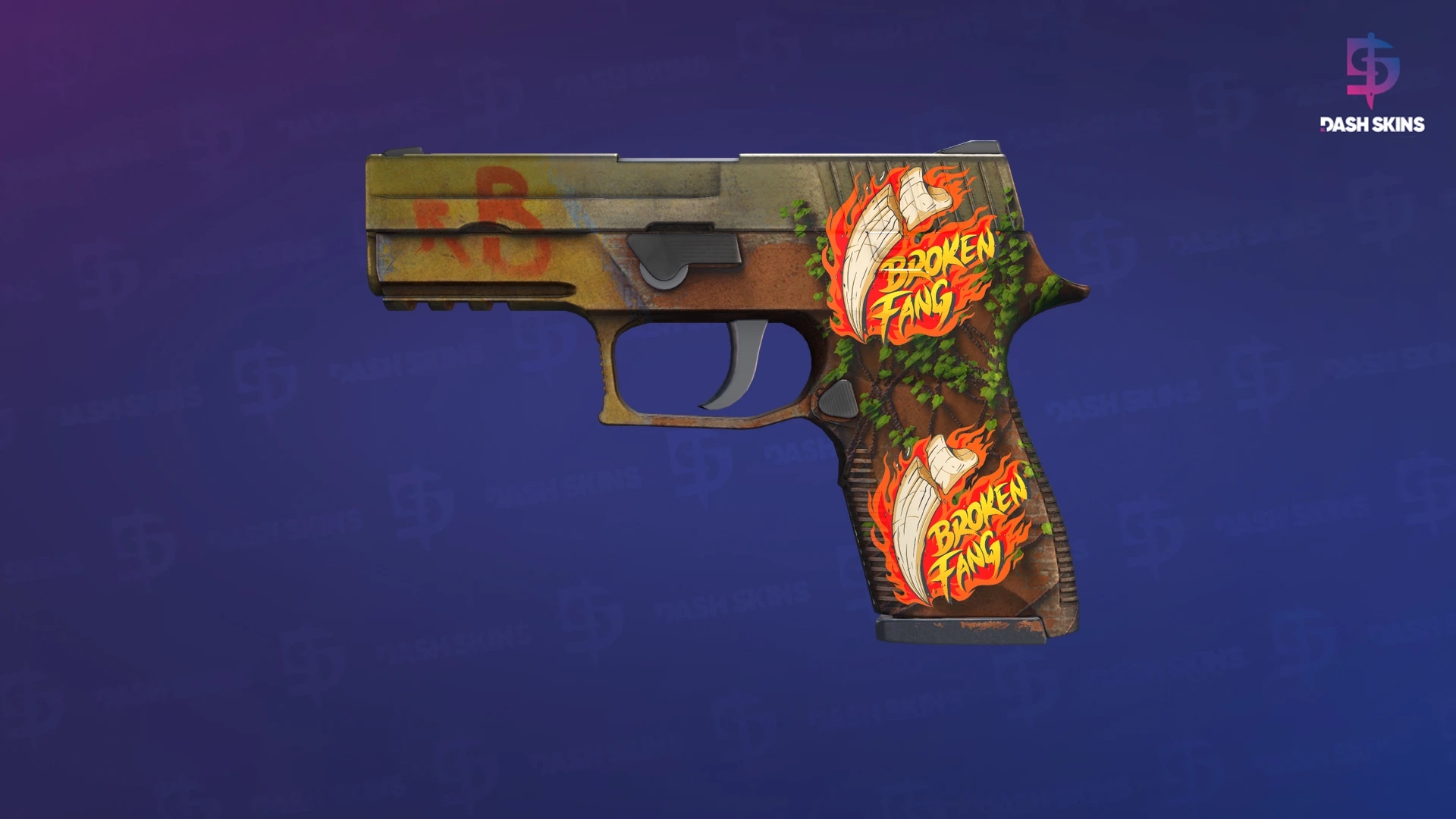 P250 | Inferno (Battle-Scarred) Screenshot Playside