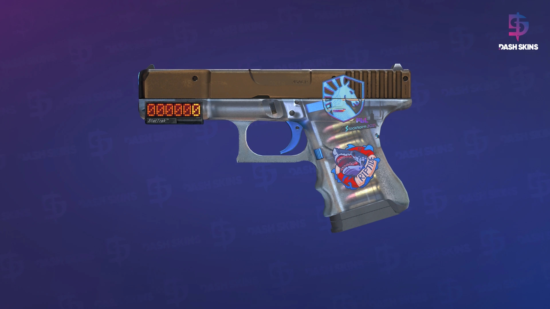 StatTrak™ Glock-18 | Clear Polymer (Field-Tested) Screenshot Playside