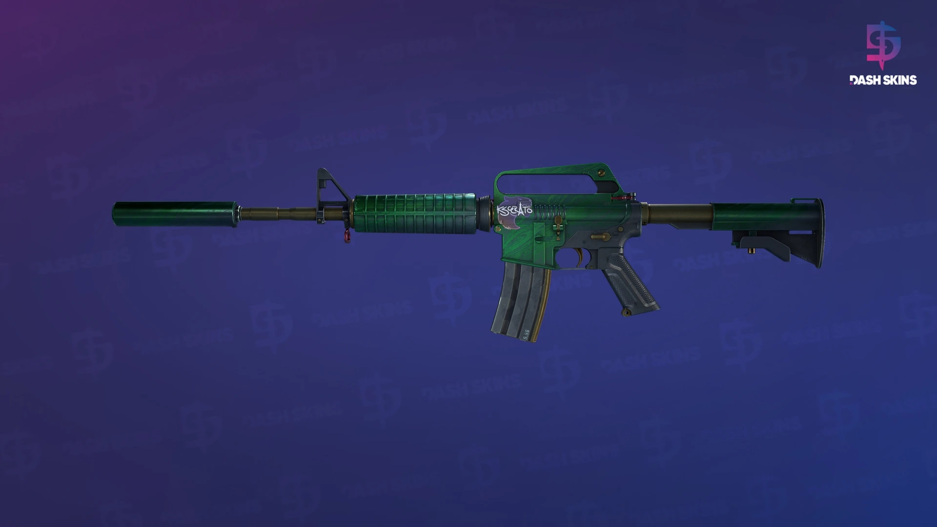 M4A1-S | Electrum (Well-Worn) Screenshot Playside