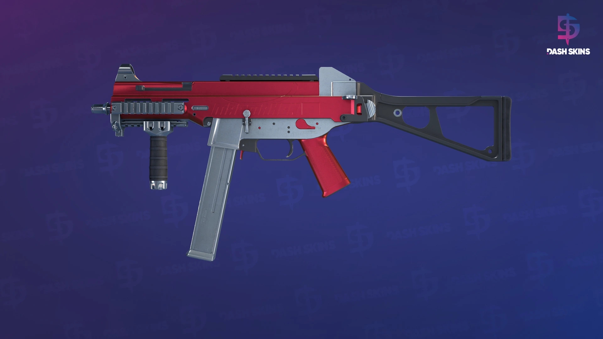 UMP-45 | Crimson Foil (Factory New) Screenshot Playside