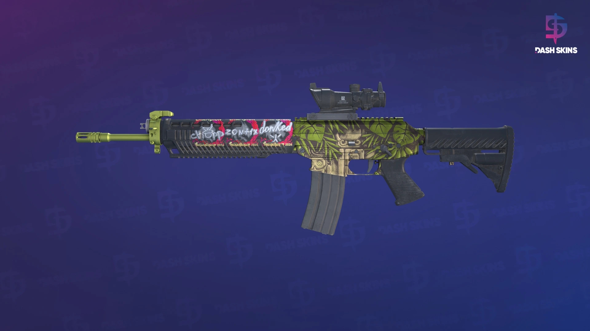Souvenir SG 553 | Lush Ruins (Factory New) Screenshot Playside