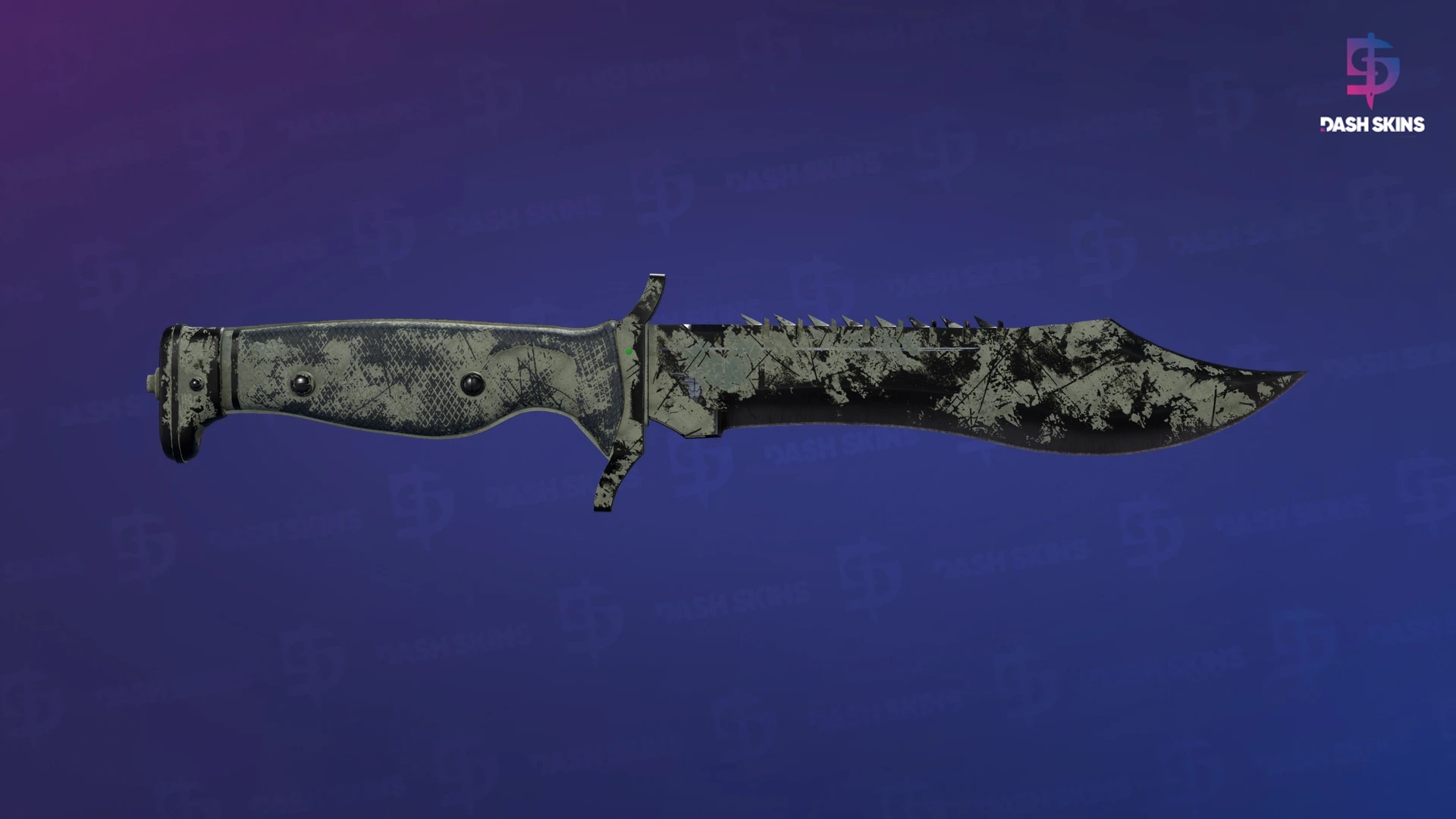 ★ Bowie Knife | Safari Mesh (Battle-Scarred) Screenshot Playside